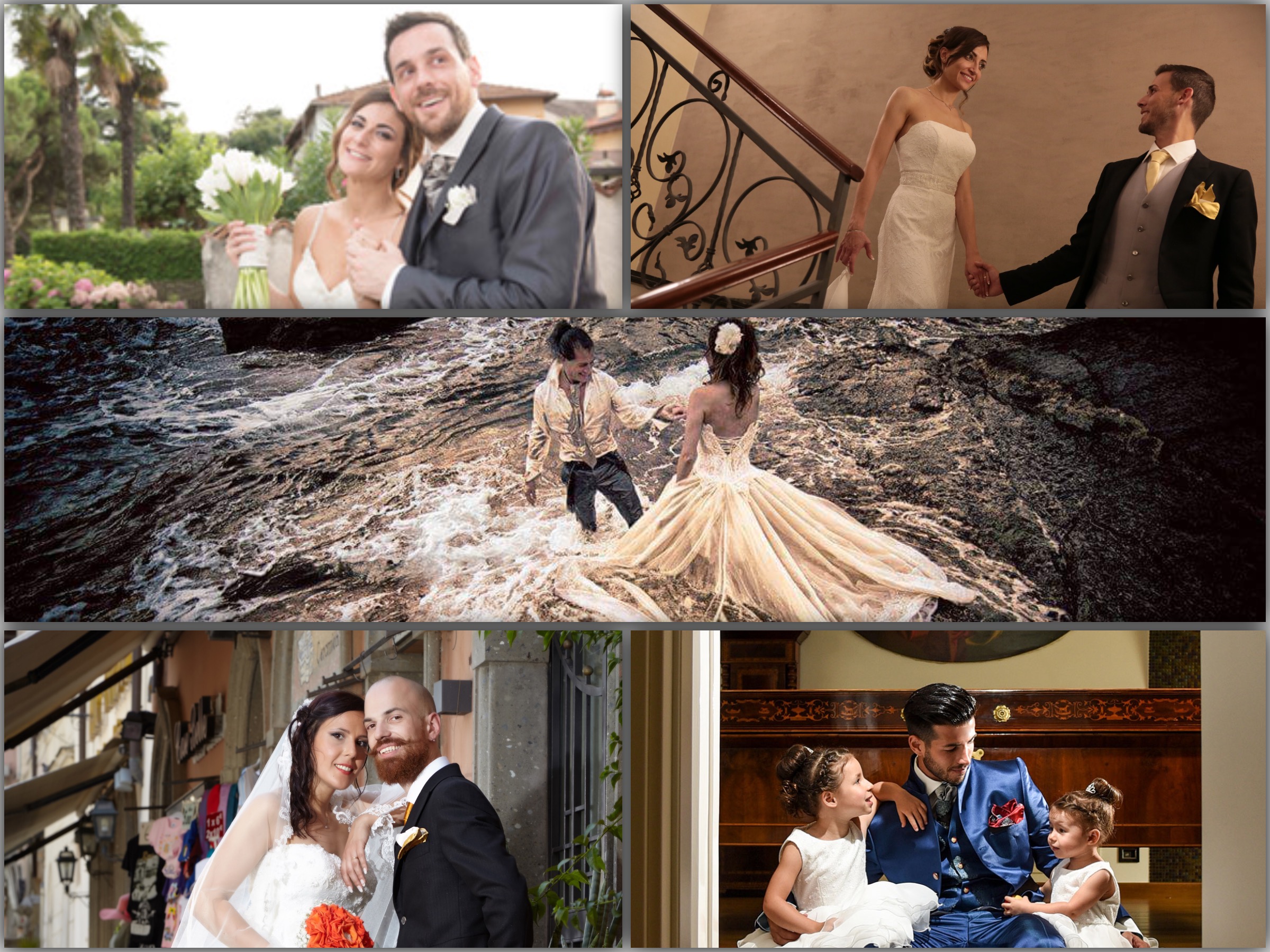 “Cleofe Finati brides&grooms” contest:  the 5 finalist couples