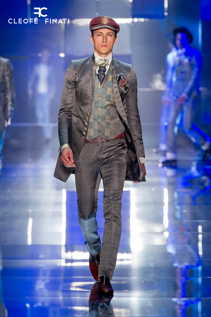 Fausto Di Pino wears a Cleofe Finati suit