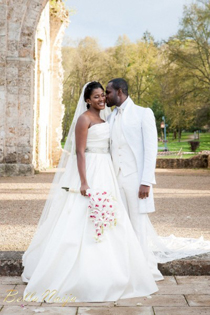 STEPHANIE OKEREKE AND LINUS IDAHOSA – LINUS AND HIS BEST MAN WEAR AN ARCHETIPO SUIT