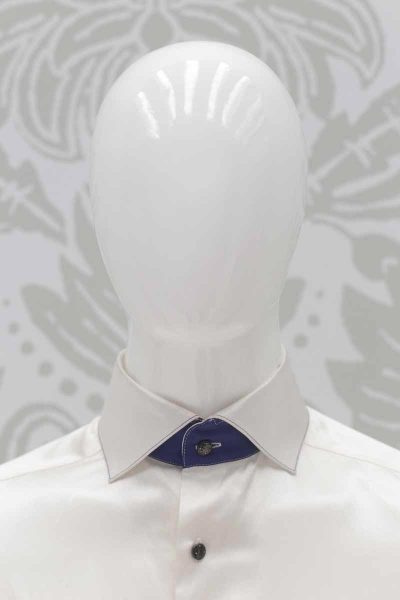 Camicia panna abito da uomo glamour grigio verde blu made in Italy 100% by Cleofe Finati