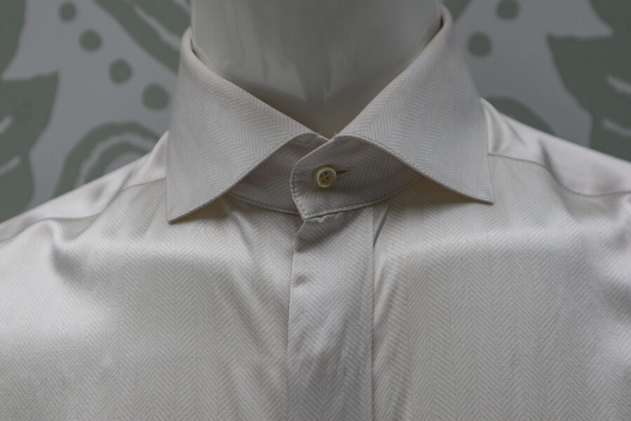 Camicia panna abito da sposo panna made in Italy 100% by Cleofe Finati