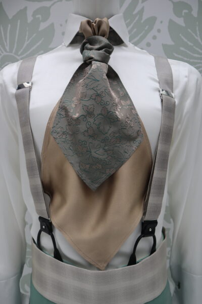 Plastron abito da sposo made in Italy 100% by Cleofe Finati